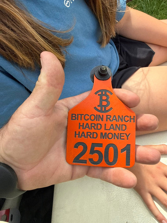 Bitcoin Ranch Ear Tag Giveaway