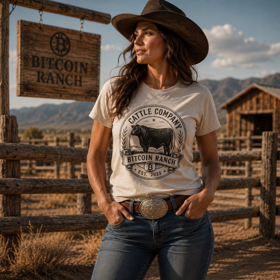 The Bitcoin Ranch Cattle Company Tee Has Arrived