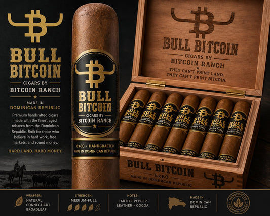 Bull Bitcoin Cigars
