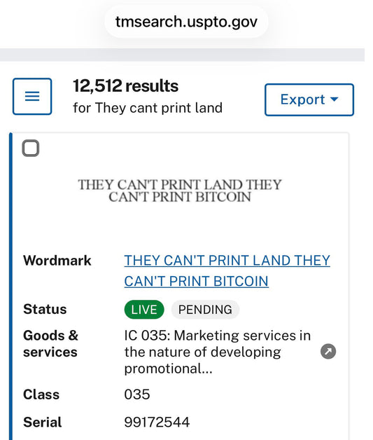 Hard Land. Hard Money.