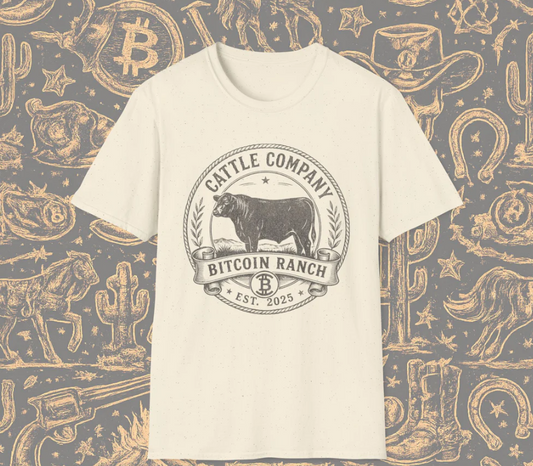 New Arrival: Bitcoin Ranch Cattle Company Tee
