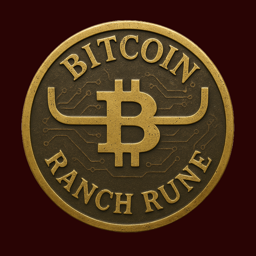 The first Bitcoin Rune issued by a Real Ranch.