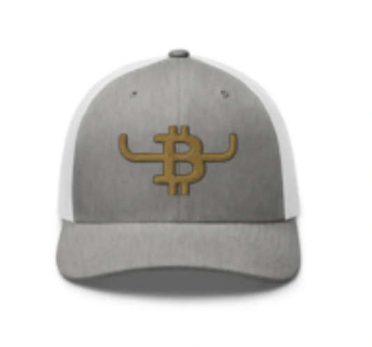 Introducing the BULL BITCOIN Western Brand Logo.
