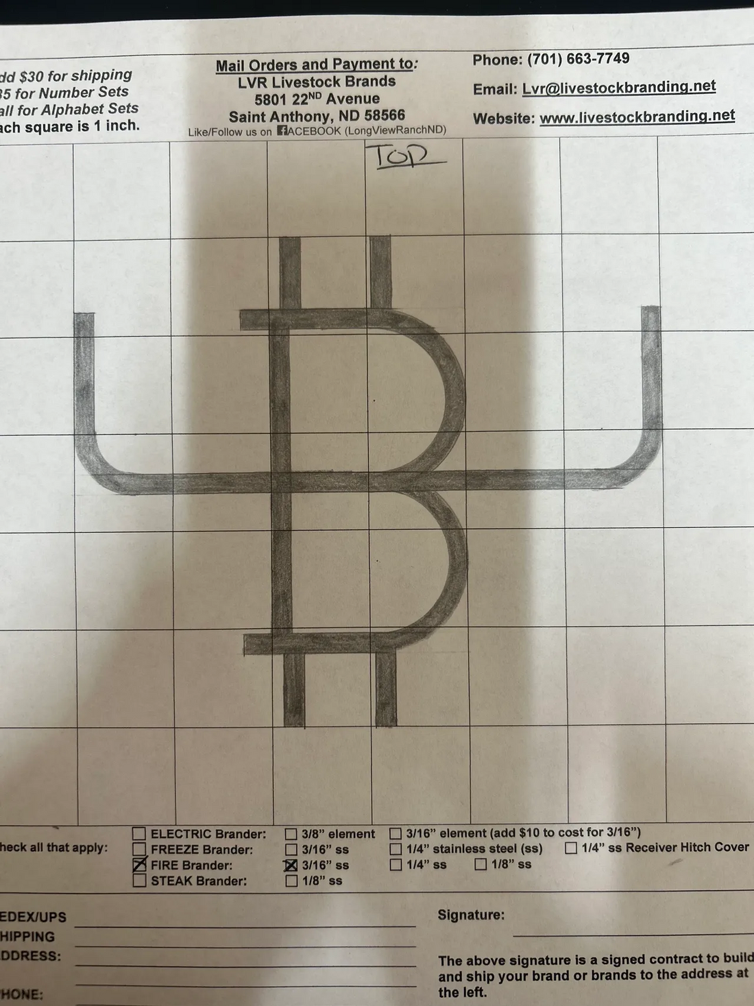 The very first Bitcoin Cattle Brands in existence.