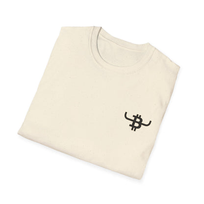 BULL BITCOIN Logo T-Shirt — Crypto Cowboy Tee