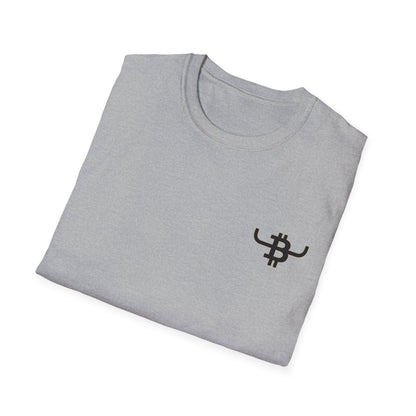 BULL BITCOIN Logo T-Shirt — Crypto Cowboy Tee