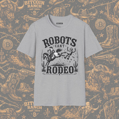 Robots Can't Rodeo T-Shirt — Western Ranch Graphic Tee