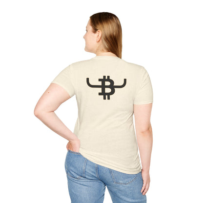 BULL BITCOIN Logo T-Shirt — Crypto Cowboy Tee