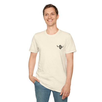 BULL BITCOIN Logo T-Shirt — Crypto Cowboy Tee