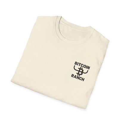 Bitcoin Ranch T‑Shirt — Trademark BULL BITCOIN Logo