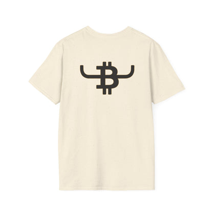 BULL BITCOIN Logo T-Shirt — Crypto Cowboy Tee
