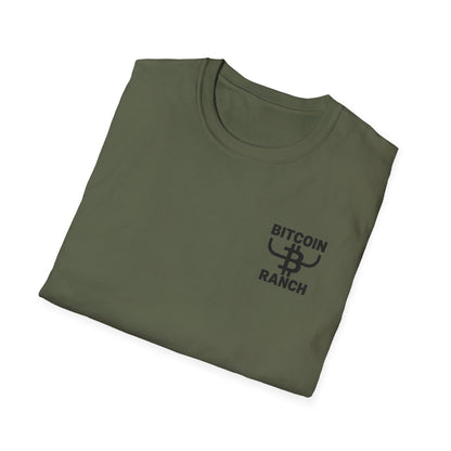 Bitcoin Ranch T‑Shirt — Trademark BULL BITCOIN Logo
