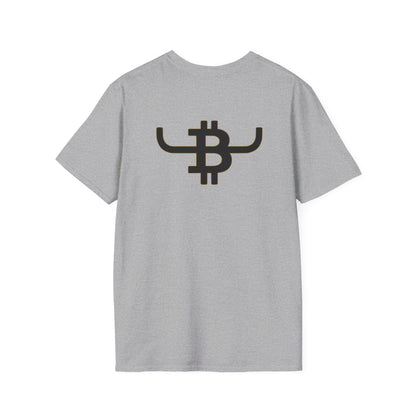 BULL BITCOIN Logo T-Shirt — Crypto Cowboy Tee