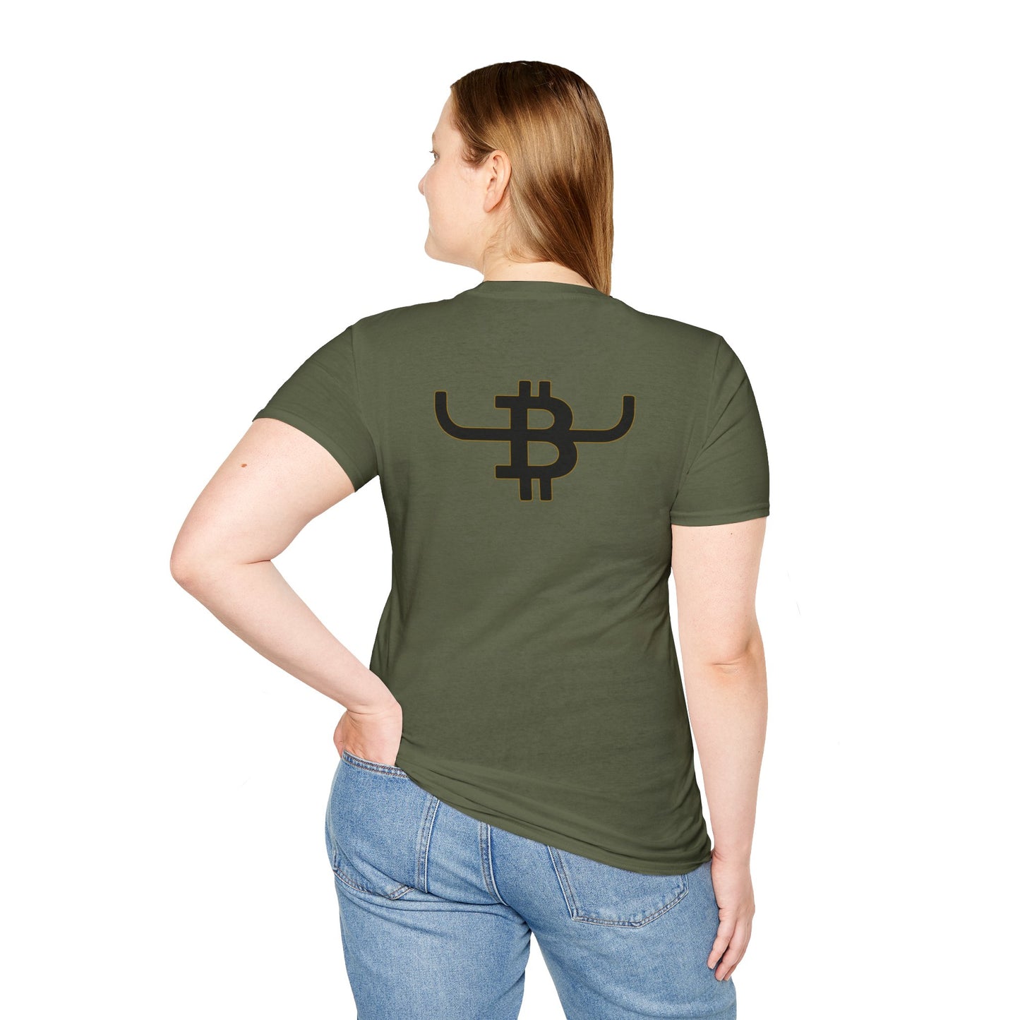 BULL BITCOIN Logo T-Shirt — Crypto Cowboy Tee
