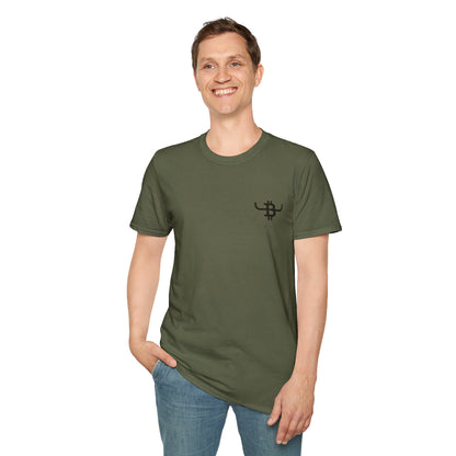 BULL BITCOIN Logo T-Shirt — Crypto Cowboy Tee