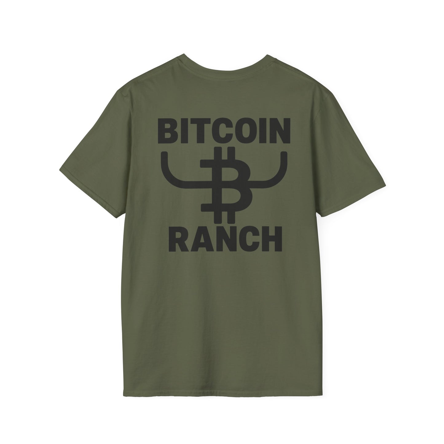 Bitcoin Ranch T‑Shirt — Trademark BULL BITCOIN Logo