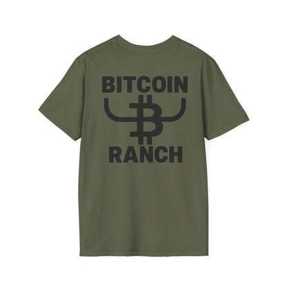 Bitcoin Ranch T‑Shirt — Trademark BULL BITCOIN Logo