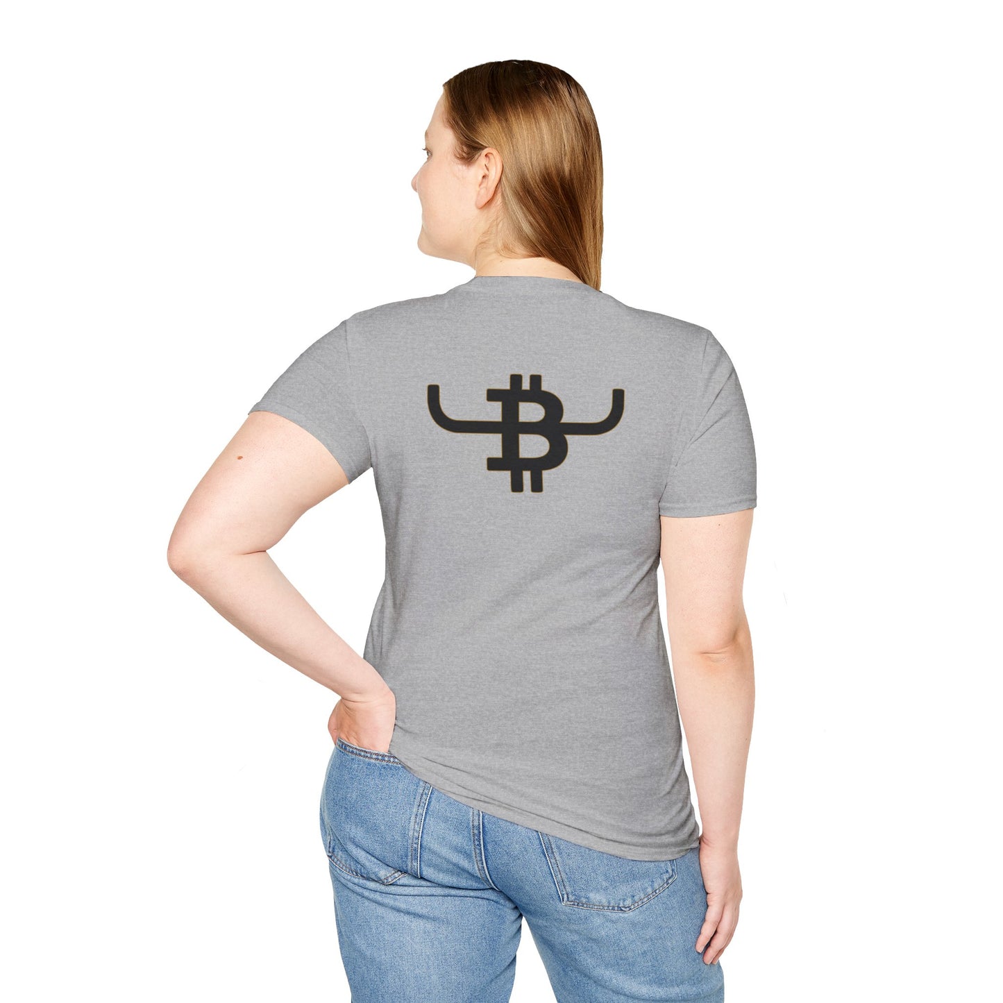 BULL BITCOIN Logo T-Shirt — Crypto Cowboy Tee
