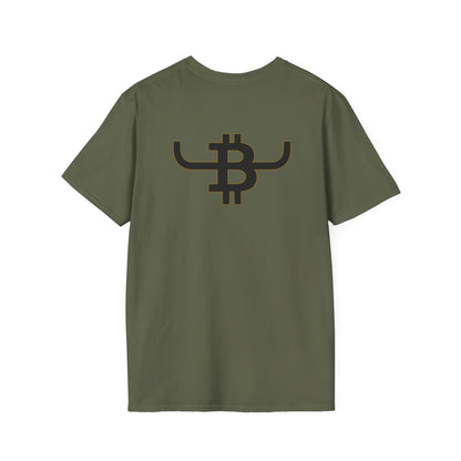 BULL BITCOIN Logo T-Shirt — Crypto Cowboy Tee