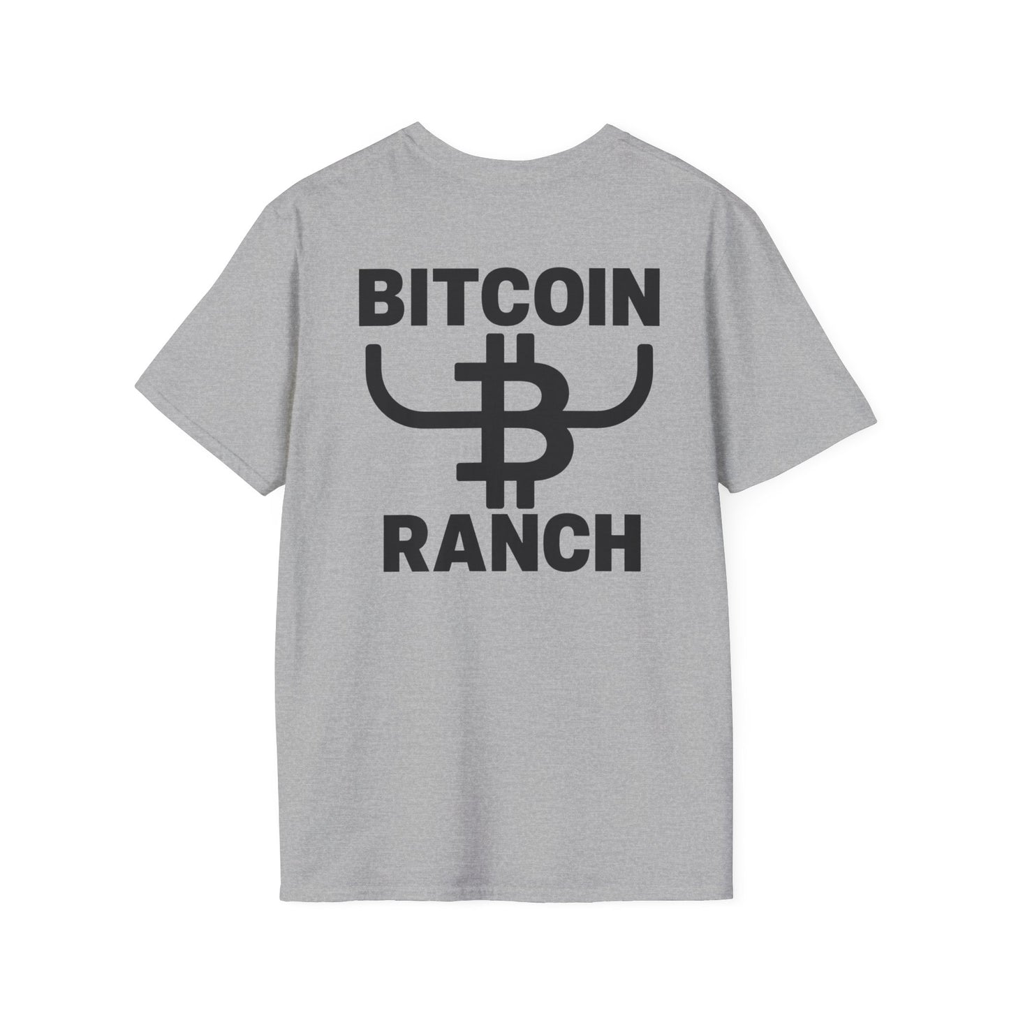 Bitcoin Ranch T‑Shirt — Trademark BULL BITCOIN Logo
