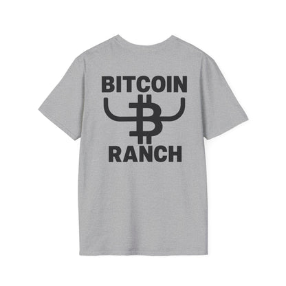 Bitcoin Ranch T‑Shirt — Trademark BULL BITCOIN Logo