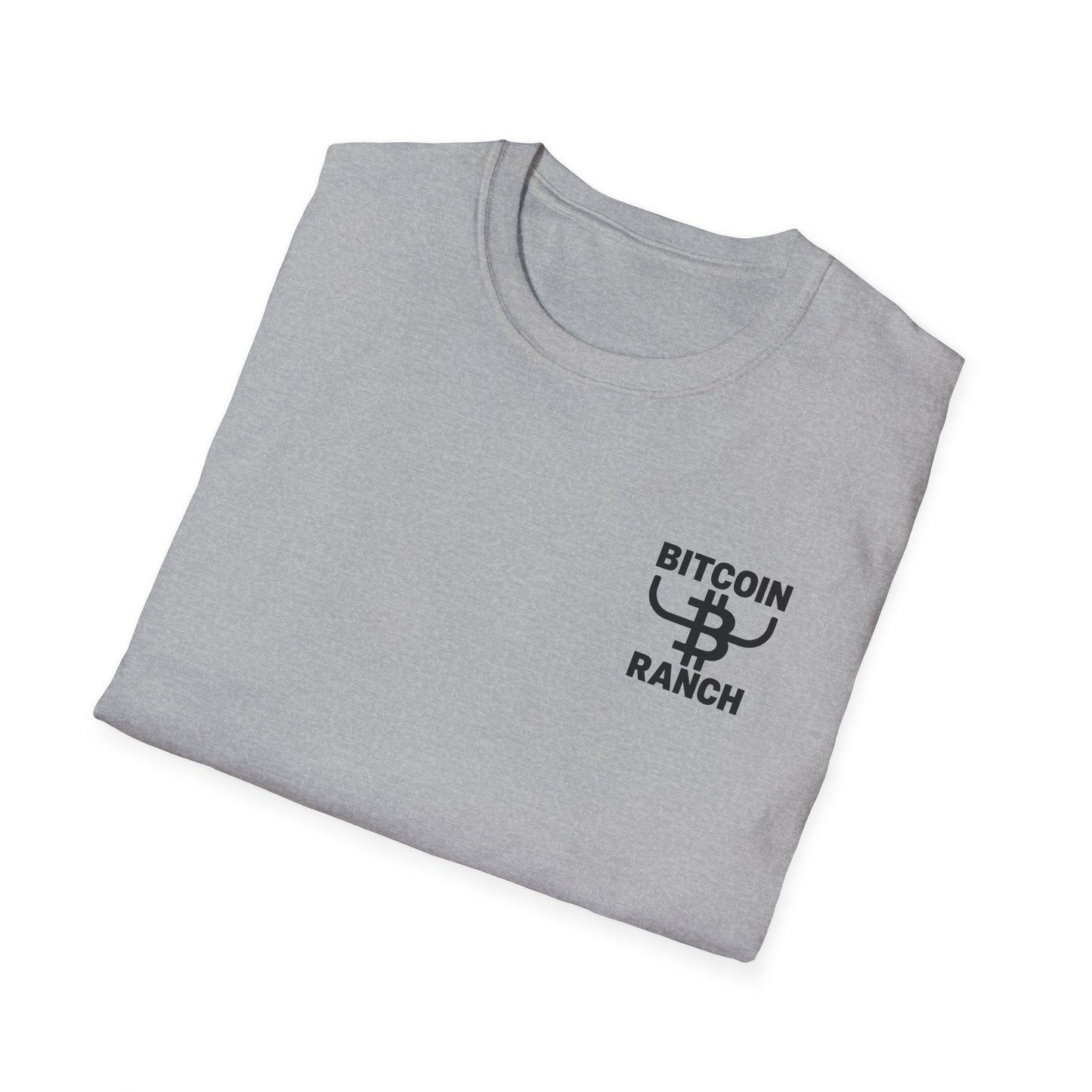 Bitcoin Ranch T‑Shirt — Trademark BULL BITCOIN Logo