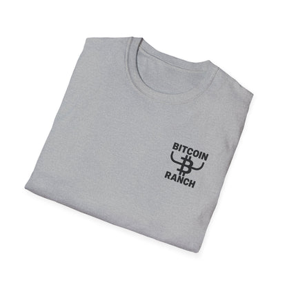 Bitcoin Ranch T‑Shirt — Trademark BULL BITCOIN Logo