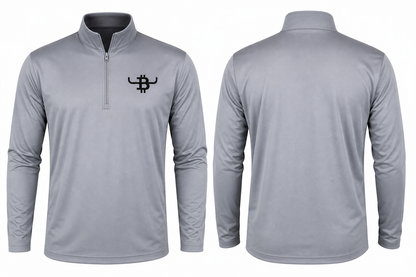 Bull Bitcoin™ Quarter-Zip Performance Pullover