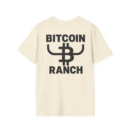 Bitcoin Ranch T‑Shirt — Trademark BULL BITCOIN Logo