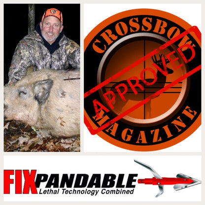 FIXpandable Broadheads 100 Grain (5-Pack) + Practice Head | Gear4Deer