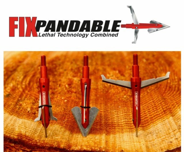 FIXpandable Broadheads 100 Grain (5-Pack) + Practice Head | Gear4Deer